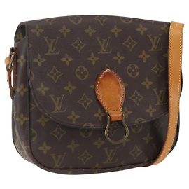 LOUIS VUITTON Bolsa de Ombro Monogram Saint Cloud GM M51242 LV Auth 160638 Monograma