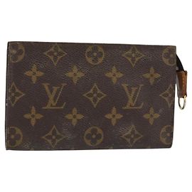 LOUIS VUITTON Monogram Bucket PM Accessory Pouch LV Auth 157948 Monogram