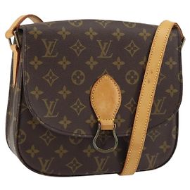LOUIS VUITTON Bolsa de Hombro Monogram Saint Cloud GM M51242 LV Auth BA9011 Monograma