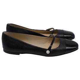 Ballerine Elisa Jimmy Choo in pelle nera Nero