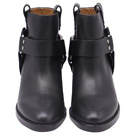 Botines Eddie de cuero negro de See by Chloé Negro