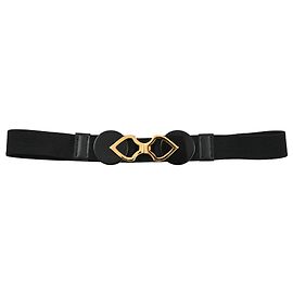 Cinto com fivela Marni em nylon preto Preto