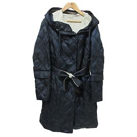 Abrigo acolchado reversible S Max Mara Azul Otro