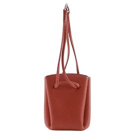 Hermès Hermes Vespa Leather Pouch Orange