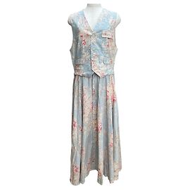 Conjunto 2 en 1 con estampado Country Flower de Ralph Lauren Azul Azul claro