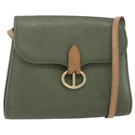 Christian Dior Vintage Leather Caqui