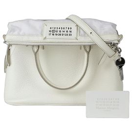 Maison Martin Margiela Mini borsa tote e borsa a spalla Bianco