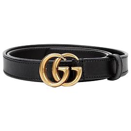 Gucci Gg Marmont Gürtel Schwarz