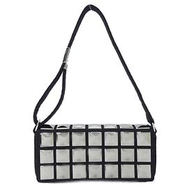 Borsa a spalla in tela nera Chanel Nero