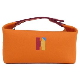 Pochette H PAVILLON Bride A Noir PM Hermès Orange