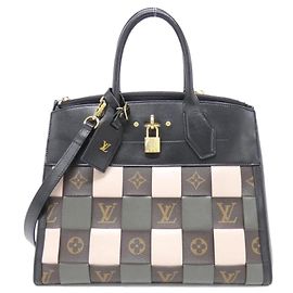 Borsa City Steamer MM Louis Vuitton Nero