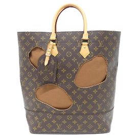 Borsa Louis Vuitton Monogram con buchi Marrone