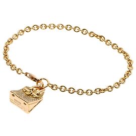 Pulseira Amulet Birkin com diamante Hermès em ouro rosa 18K Outro