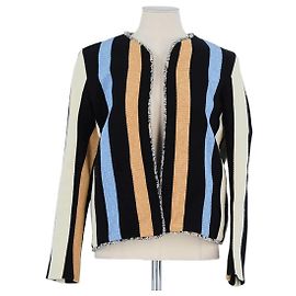 Chaqueta Sandro de algodón negra Negro