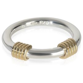 Anello vintage avvolto in oro giallo e argento sterling di Tiffany & Co. Altro