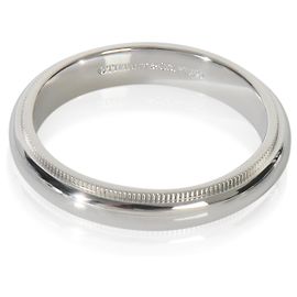 Tiffany & Co. Platinum  Tiffany Together 4mm Milgrain Band Other
