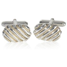 Gemelos vintage de oro amarillo y plata esterlina Tiffany & Co. Otro