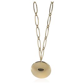 Colar de disco redondo Elsa Peretti em ouro amarelo Tiffany & Co. Outro
