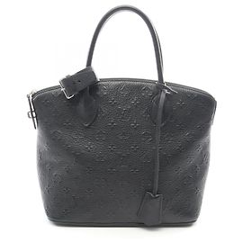 Borsa Tote Lockit Revelation di Louis Vuitton Nero