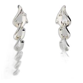 Tiffany & Co. Forge Drop Link Earrings Silvery