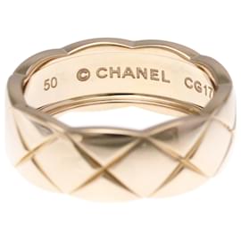 Chanel-Chanel Coco Crush Band Ring-Golden
