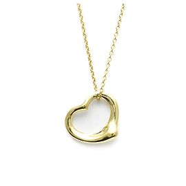 Tiffany & Co Collar Péndulo Corazón Abierto Tiffany Dorado