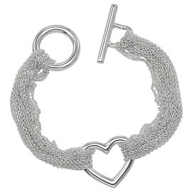 Bracciale Toggle Cuore Aperto Tiffany & Co. Argento