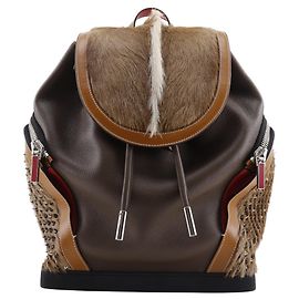 Sac à dos Explorer Funk de Christian Louboutin Marron