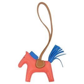 Accessorio charm per borsa Rodeo di Hermès Rosa D'oro Altro