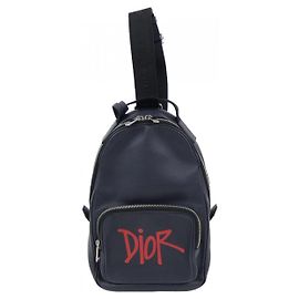 Bolsa Tote de couro Dior Azul