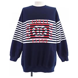 Gucci Sweatshirt Weiß Blau Marineblau