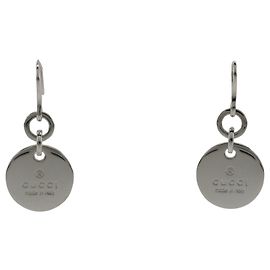 Brincos pendentes em prata 925 com a marca GUCCI Outro