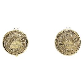 Orecchini Cambon placcati oro vintage di Chanel Altro