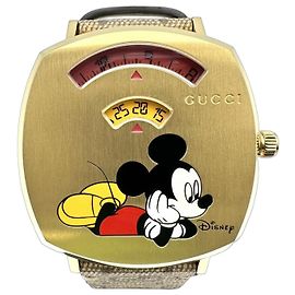 Relógio de Quartzo GUCCI Grip YA157420/157.4 Dourado