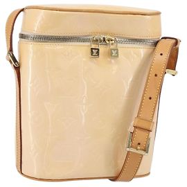 LOUIS VUITTON Sac Vertical Vernis Sullivan Rose Marshmallow M91298 Auth 160430 Autre