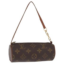 LOUIS VUITTON Monedero Papillon Monograma LV Auth 160206 Monograma