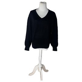 Pull V-Neck Vintage Balenciaga Noir L Noir