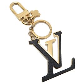 Louis Vuitton Porte-Clés Lv Capucines Women's Keychain Black Golden