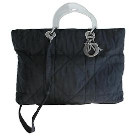 Borsa Dior modello Diorissimo tessuto Dior obliquo Nero