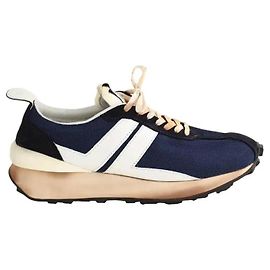 Lanvin Baskets basses marines Bleu Marine