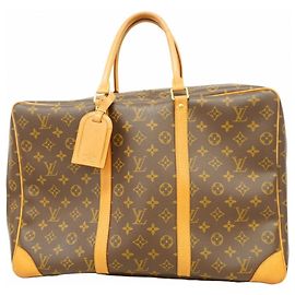 Borsa Boston Sirius 45 Monogramma Louis Vuitton Marrone