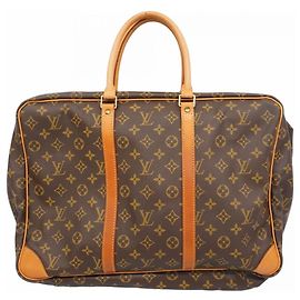 Borsa Boston Sirius 45 Monogramma Louis Vuitton Marrone