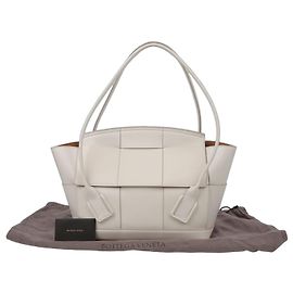 Bottega Veneta Borsa a spalla Arco media Bianco