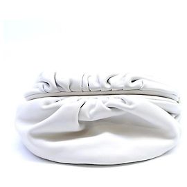 Bottega Veneta Chain Belt Bag White