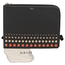 Mulberry Punkte Clutch Blau