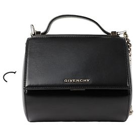 Givenchy Borsa a spalla Pandora Box Mini Chain Tote Nero
