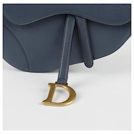 Dior-Saddle Shoulder Bag-Blue