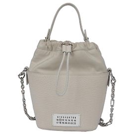 Maison Martin Margiela Piccola borsa a secchiello a spalla Grigio