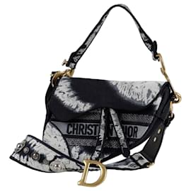 Dior-Saddle Mini Shoulder Crossbody Bag-Blue