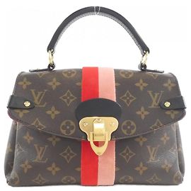 Bolsa Louis Vuitton Monogram Georges BB Marrom Vermelho Outro